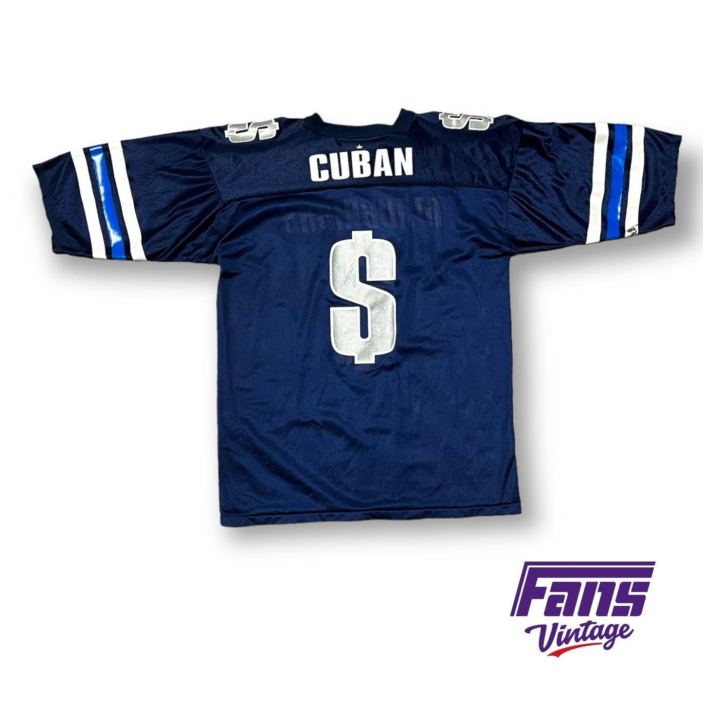 RARE Vintage Dallas Mavericks Mark Cuban custom “$” Jersey