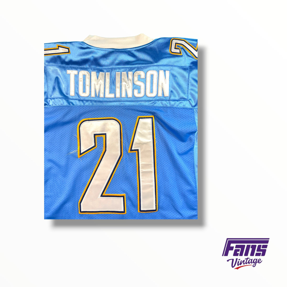 Vintage LaDainian Tomlinson “LT” Powder Blue Chargers NFL Jersey - Fully stitched Premium Edition