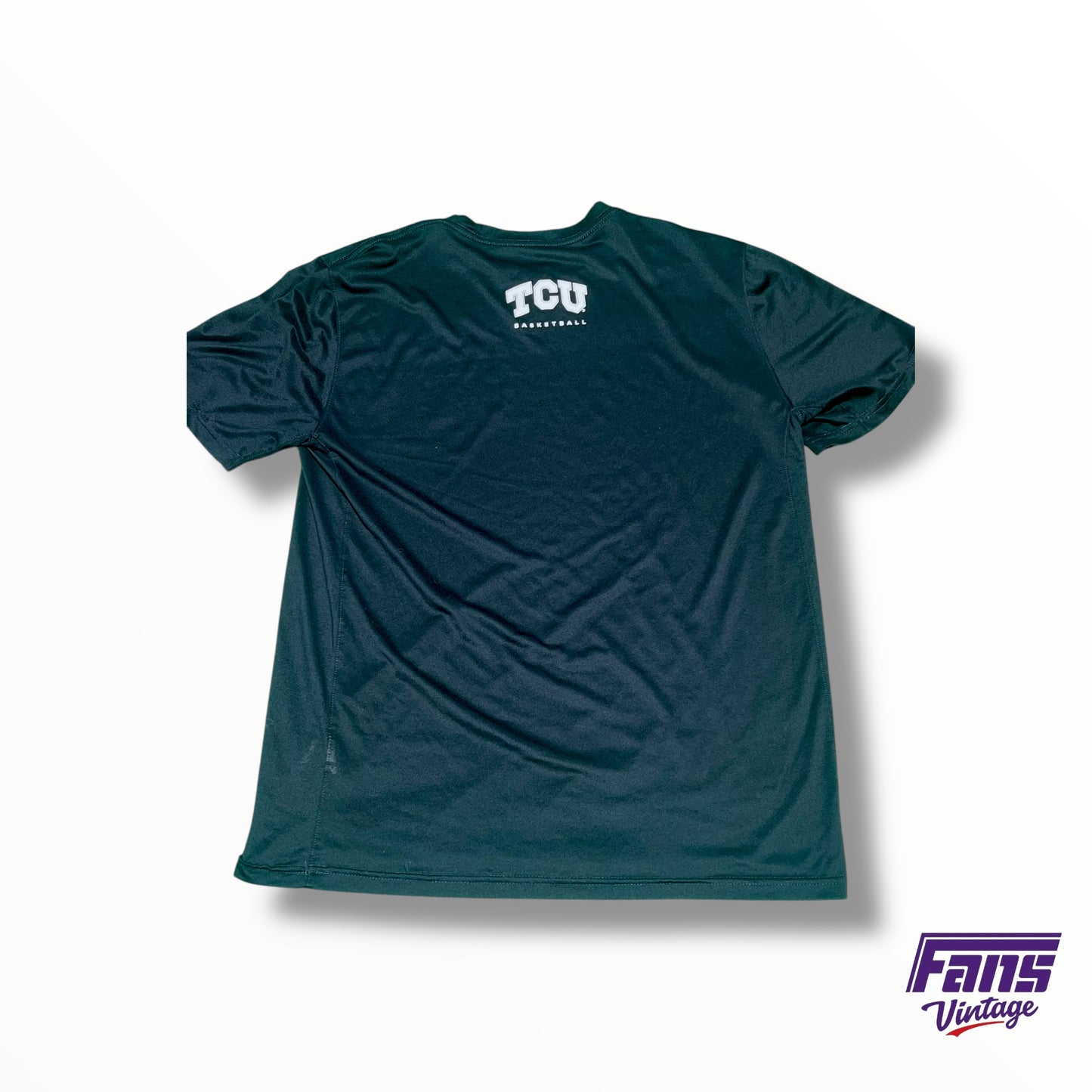 TCU Nike Team Issued Blood Frog Basketball T-Shirt
