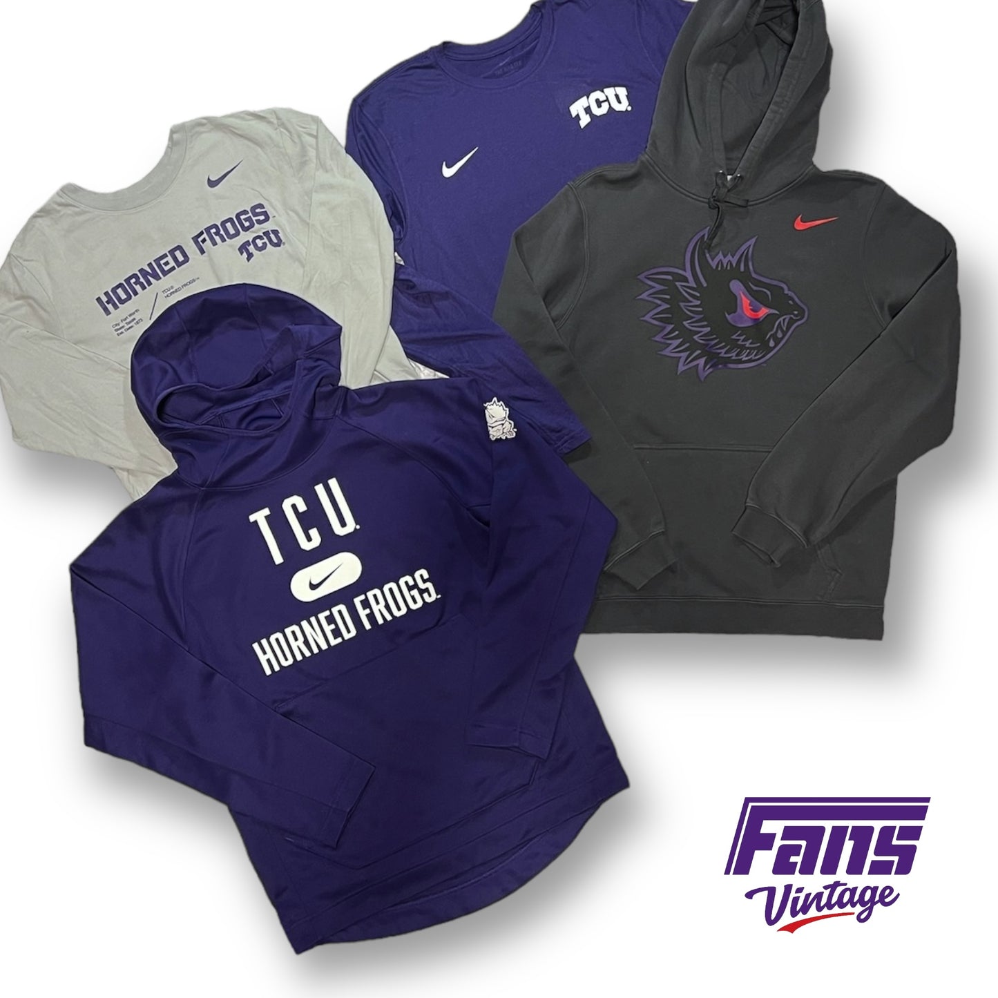 TCU Football “Nike Christmas” Team Exclusive Bundle - Size Adult Small