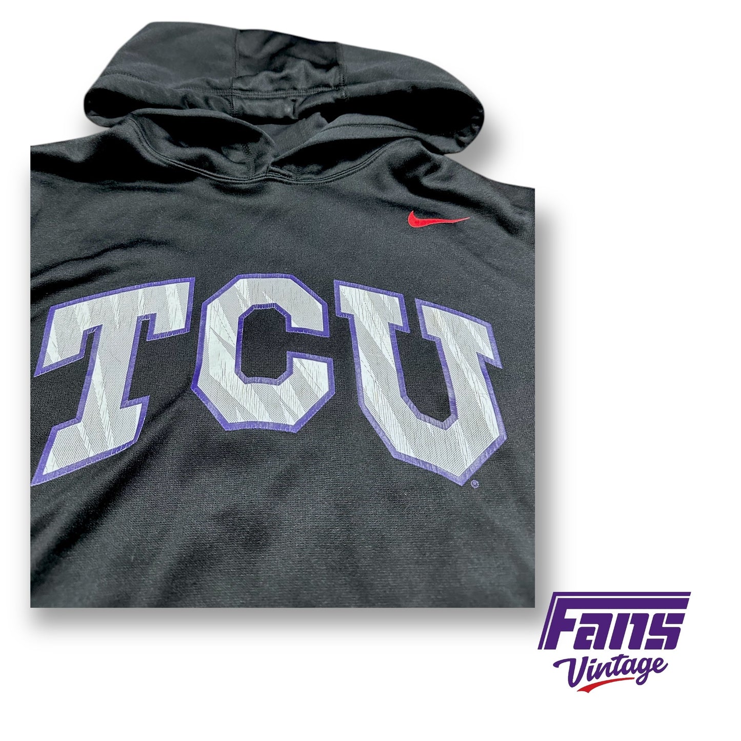 RARE TCU Football Original “Spit Blood” 2013 Nike Hoodie