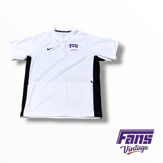 TCU Nike Lacrosse Team Issued Sideline Pullover