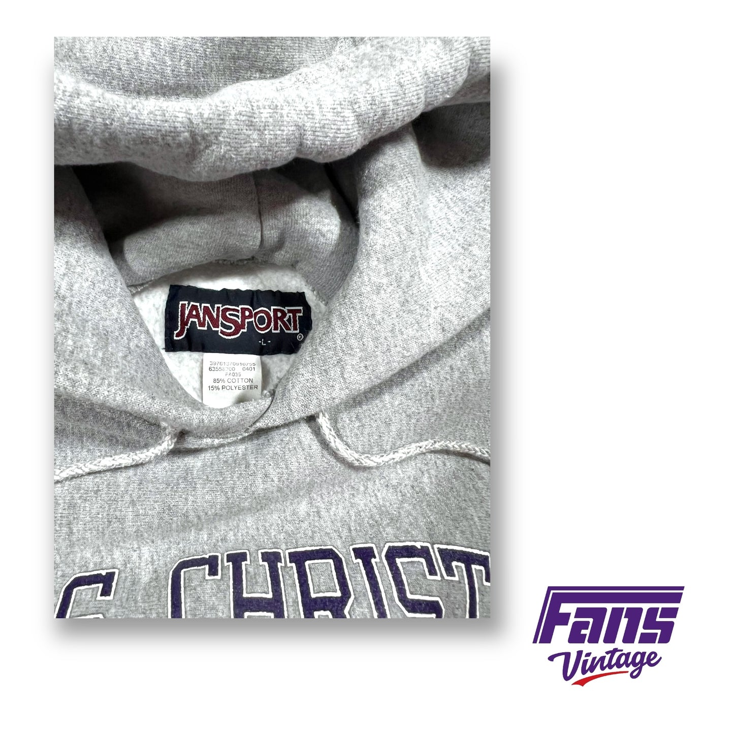 RAD Vintage TCU Hoodie Sweatshirt - ULTRA THICC and Cozy!