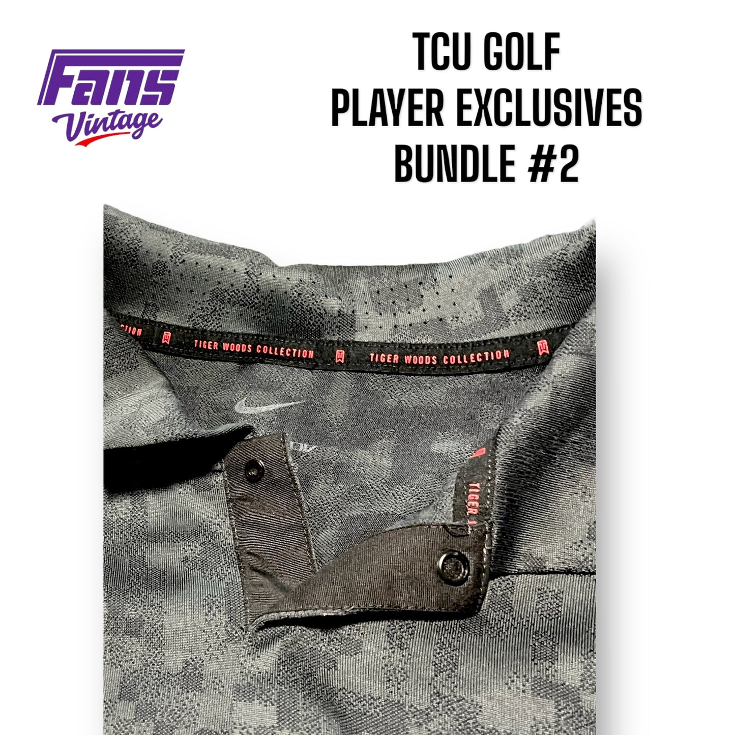 TCU Golf Player Exclusive Team Issue Bundle #2 - SIZE LARGE