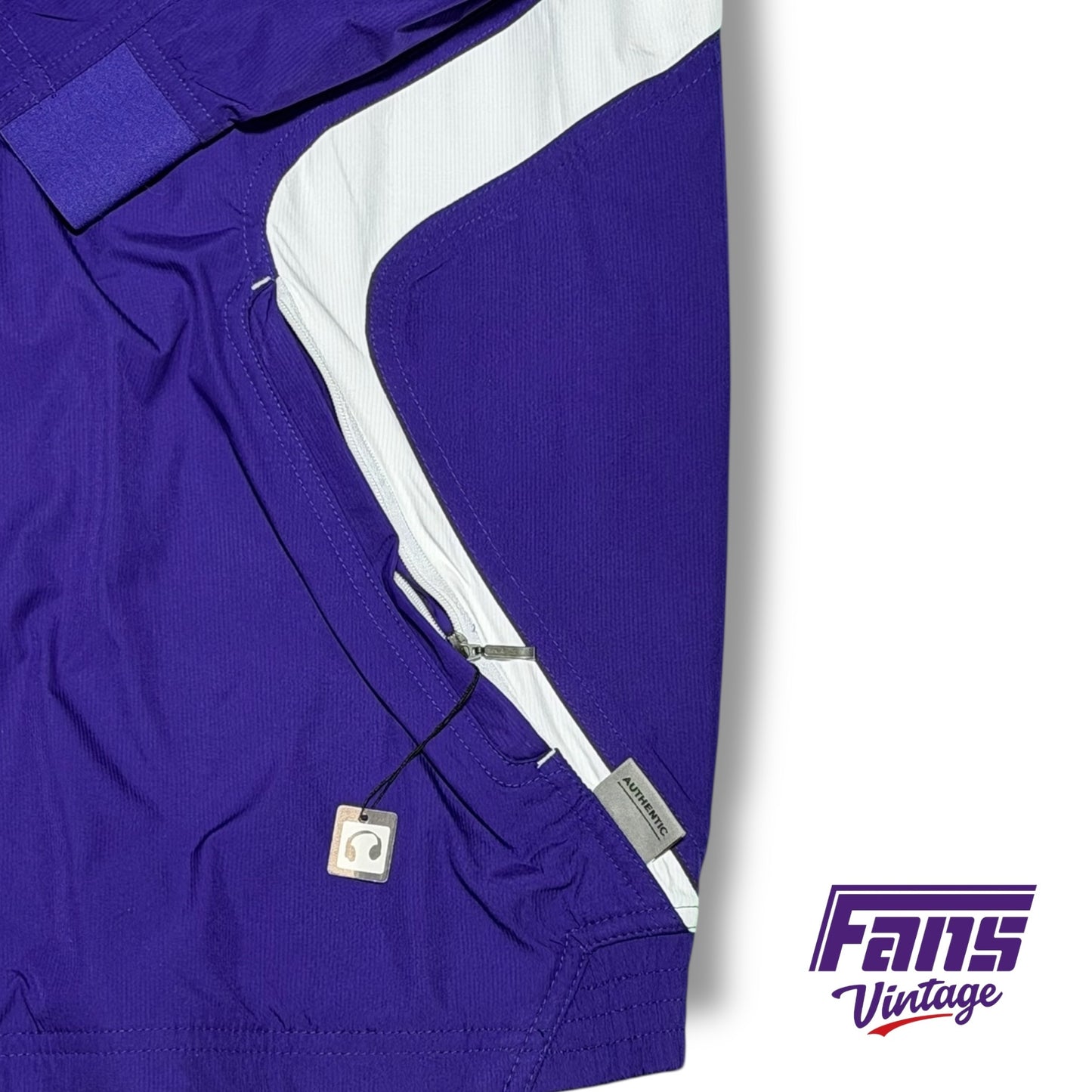 Vintage TCU Y2K Era Team Custom Quarter Zip Pullover