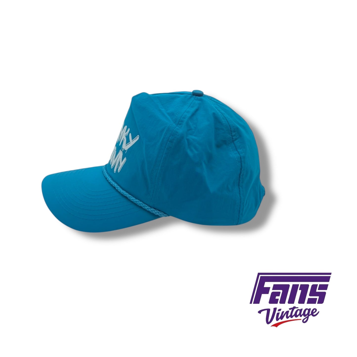 TCU Men’s Basketball Throwback Teal “Dunky Town” Frog Army Promo Rope Hat ￼