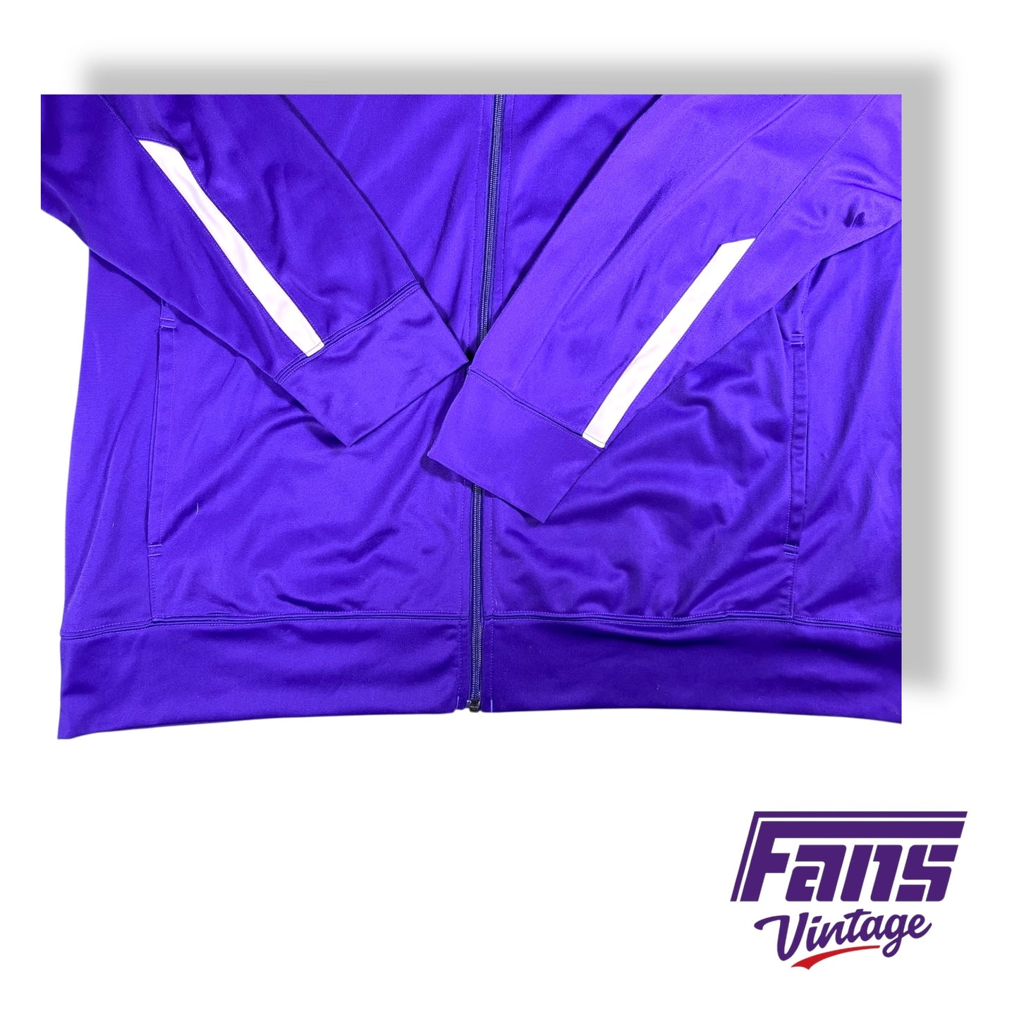 TCU Football Team Issued Alamo Bowl Nike Sideline Jacket