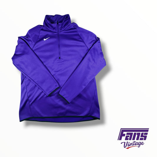Purple Nike Running Quarter-Zip