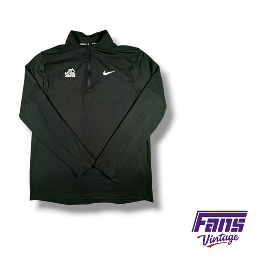 TCU Nike Team Issued Women’s Blackout Quarter-Zip