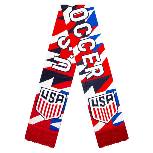 US Soccer Federation Woven Fan Scarf - Multicolored / One Size - Officially Licensed