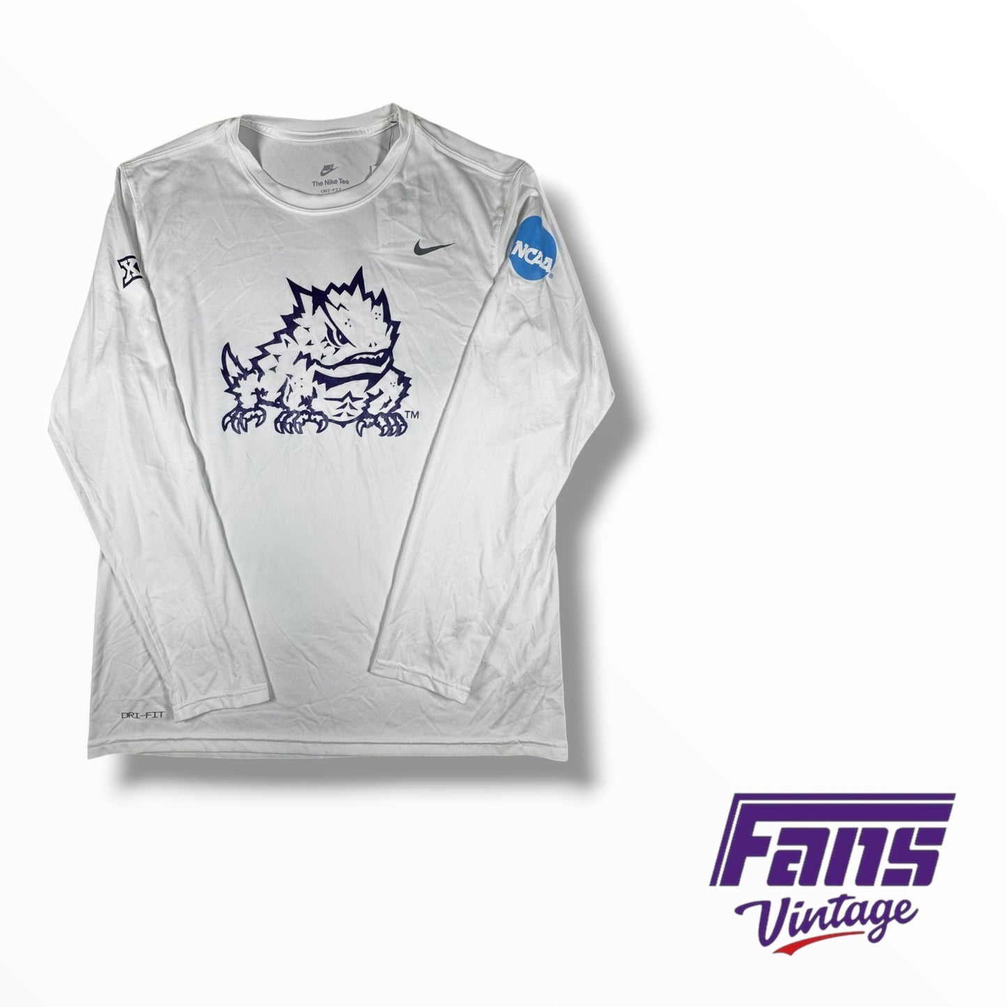 Rare! TCU Nike women’s basketball March Madness warm up shirts