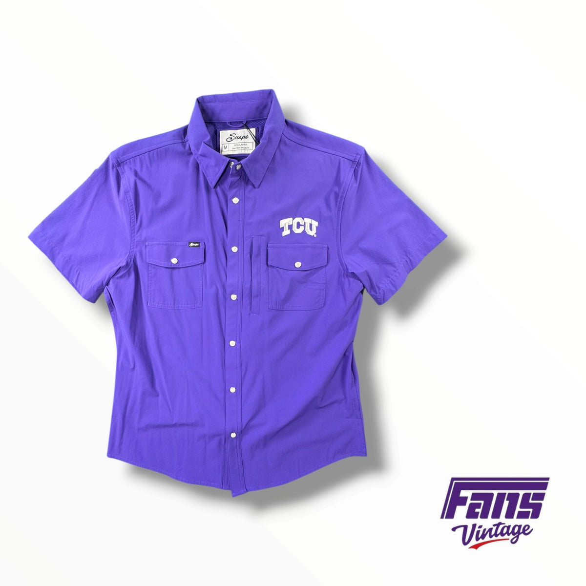 NEW ‘Snaps’ Brand Pearl Snap Button Up Collared Shirt - With Original Tags