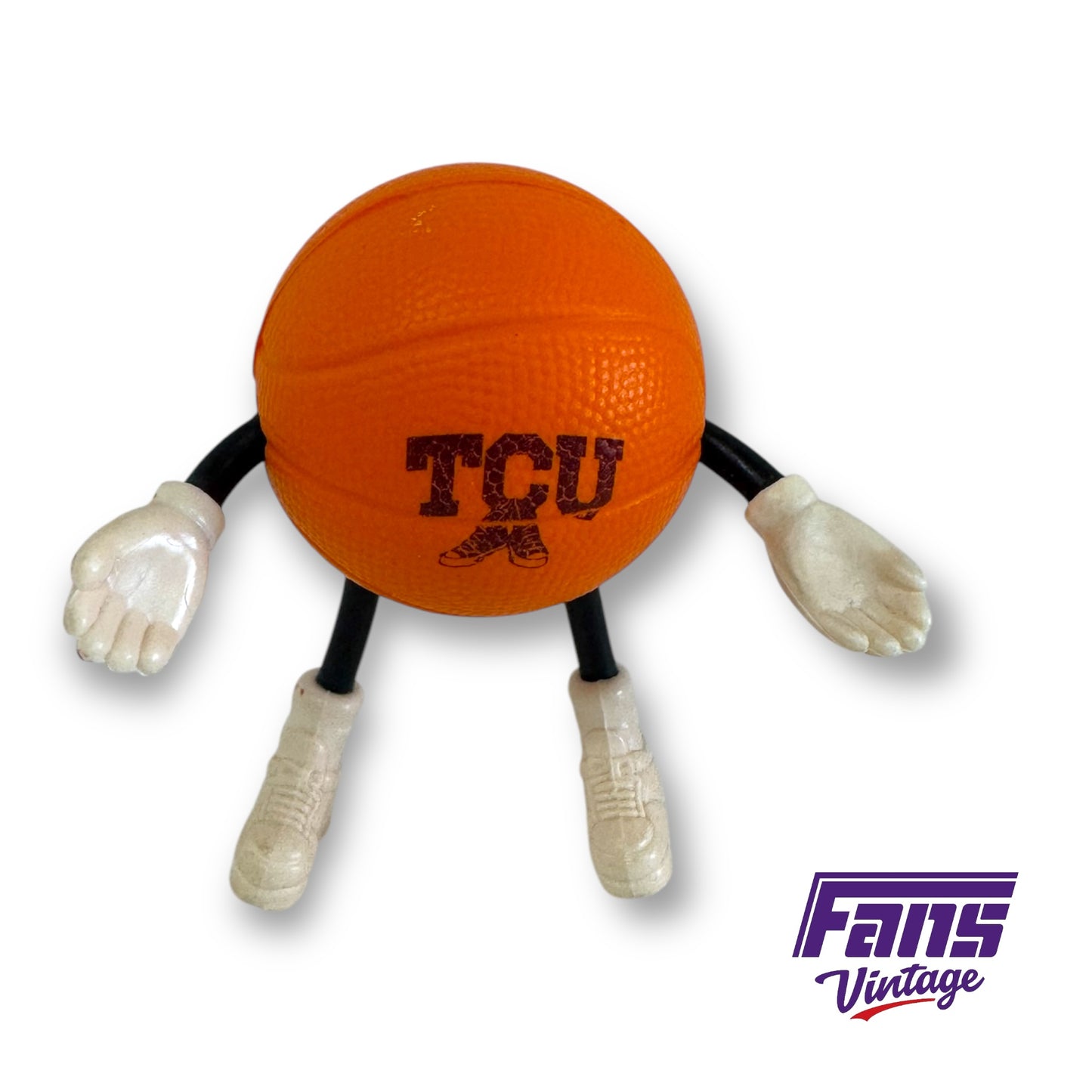 90s Vintage TCU Basketball Posable Figure - Former AD’s Collection!