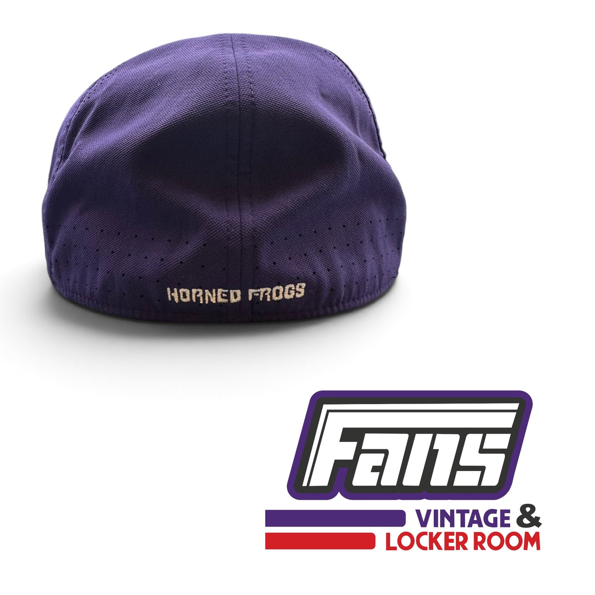 TCU Team Issued Nike Purple Fitted Cap