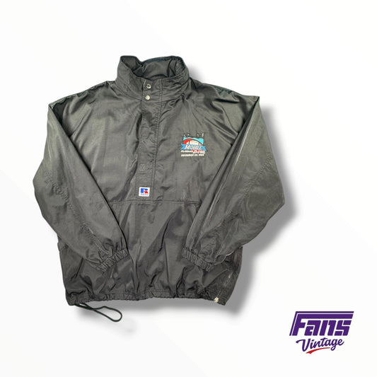 TCU Vintage 1999 Mobile Alabama Bowl Russel Athletic Blackout Sideline Rain Jacket