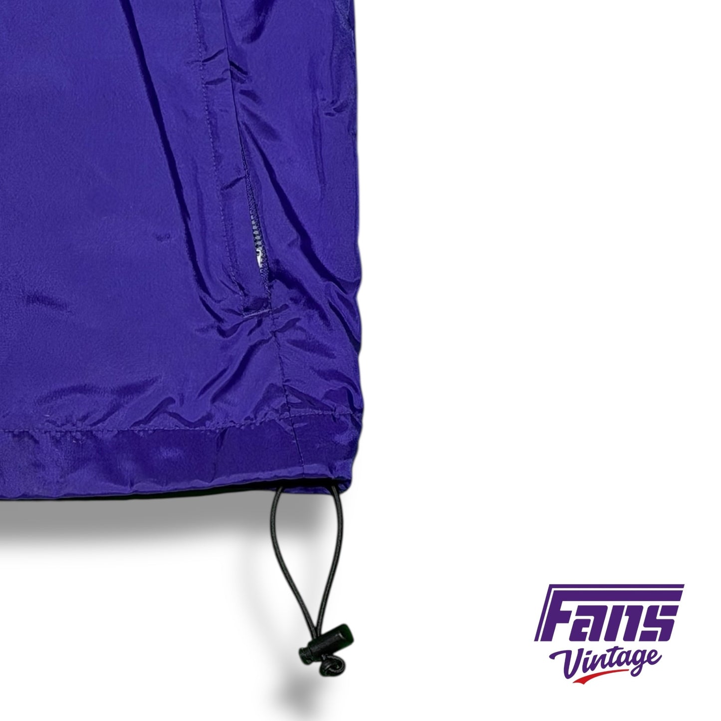 Vintage TCU Team Issue Nike Y2K Era Windbreaker Jacket