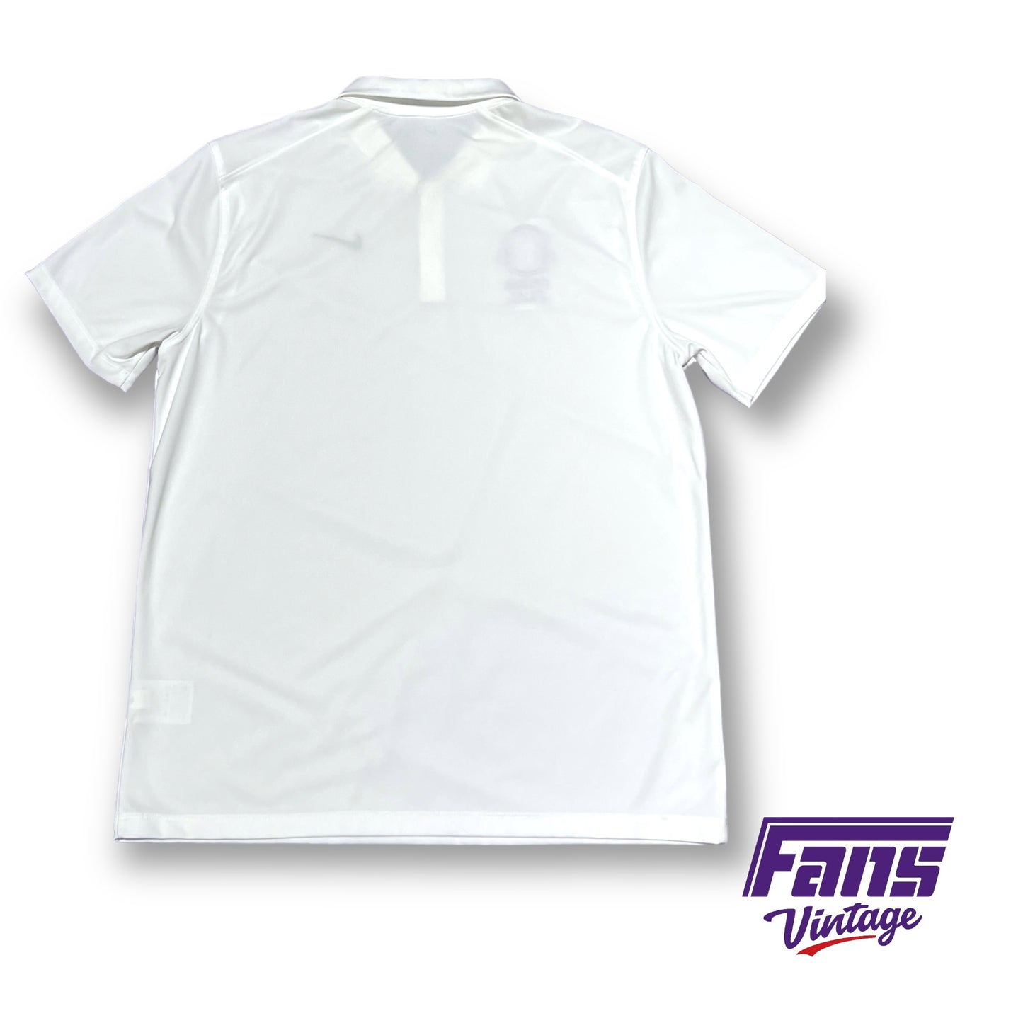 TCU Football Coach Polo - Custom Nike “Frogs for life” Embroidery