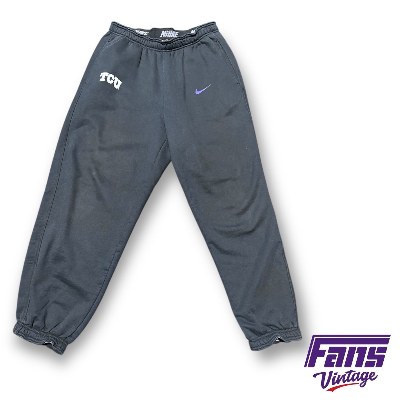 Player Exclusive TCU Football Heavyweight Nike Lounge & Travel Sweatpants