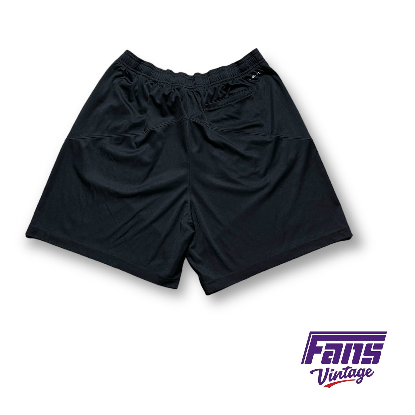 TCU Baseball Team Issue Nike Training Shorts - Black