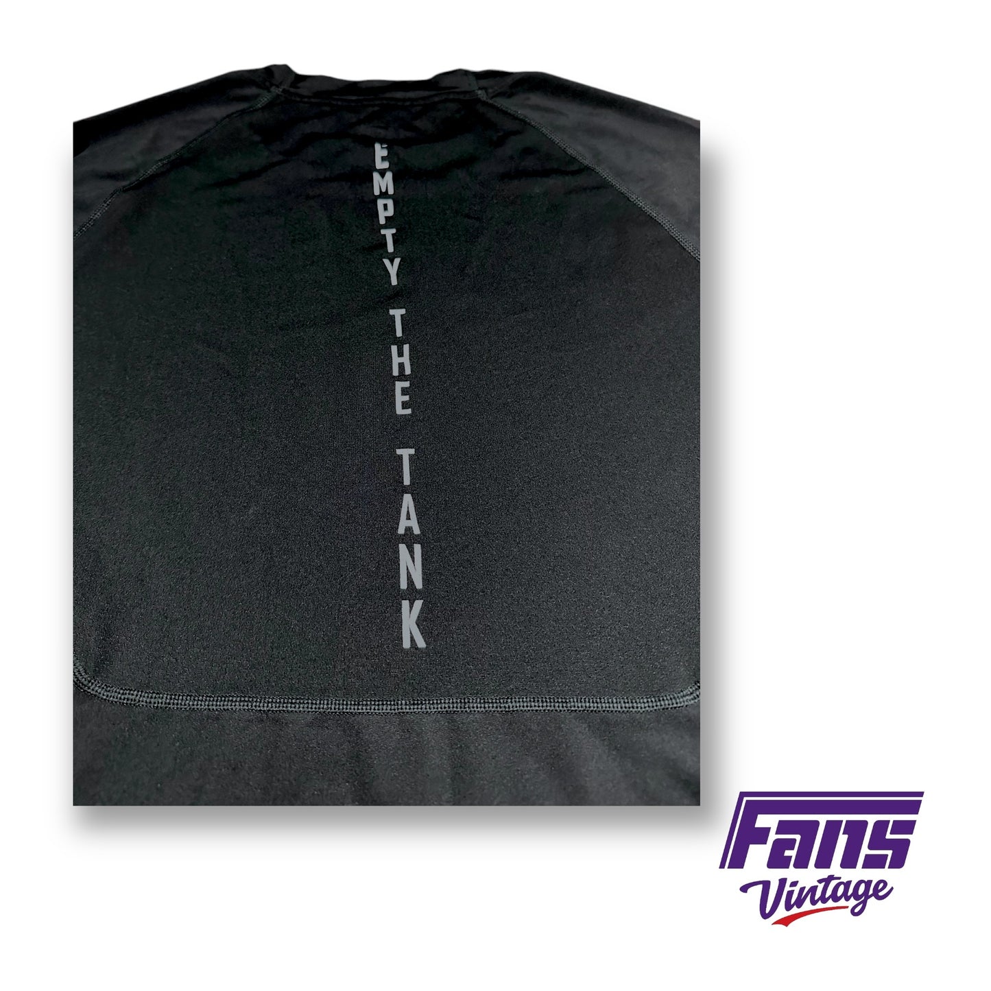 TCU Football Team Exclusive “DYFJ / Empty the Tank” CFP National Championship Year Custom Nike Pro Training Shirt