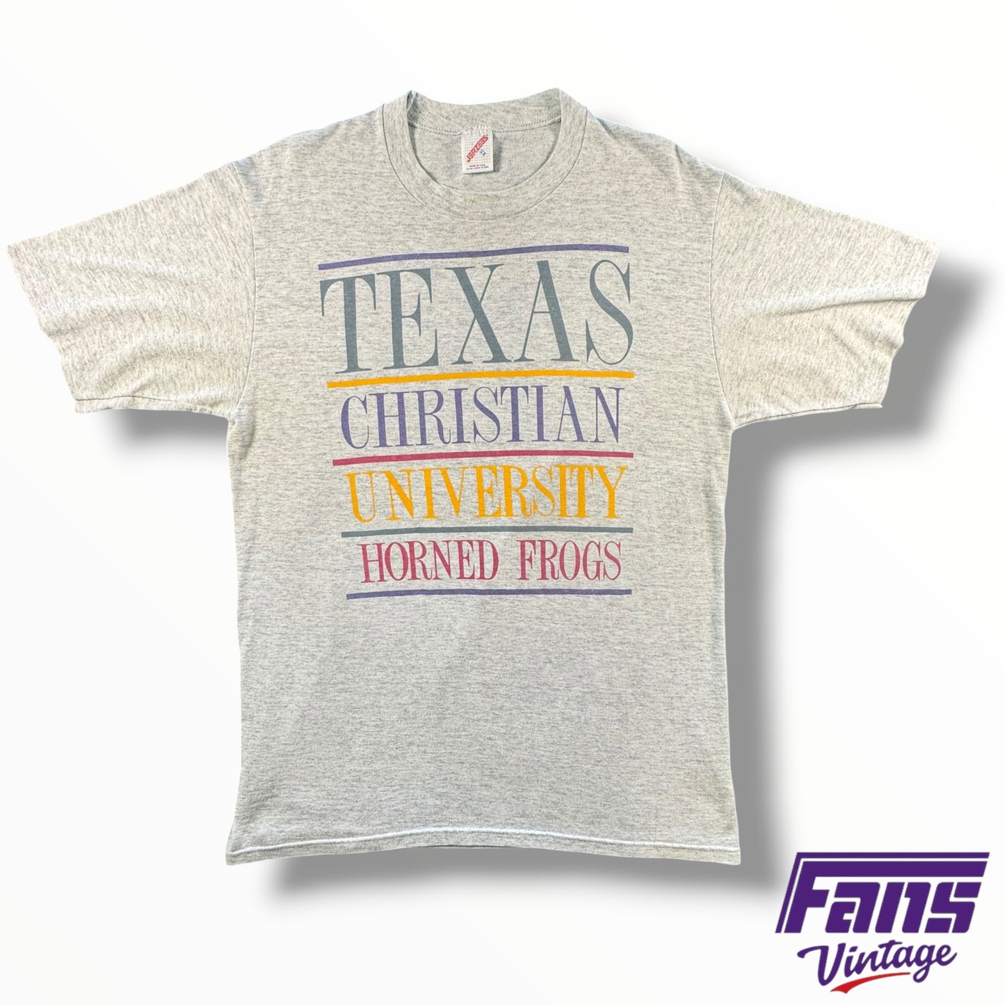 Vintage 90s Texas Christian Horned Frogs Tee