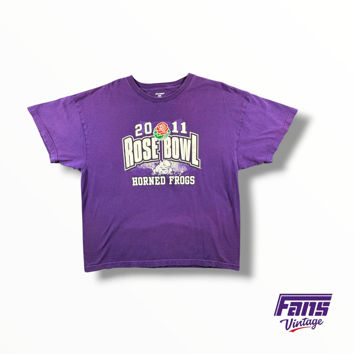 Vintage TCU Rose Bowl 2011 Graphic Tee