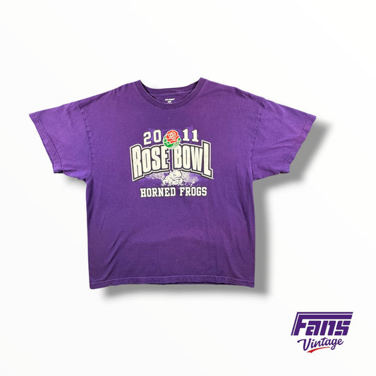 Vintage TCU Rose Bowl 2011 Graphic Tee