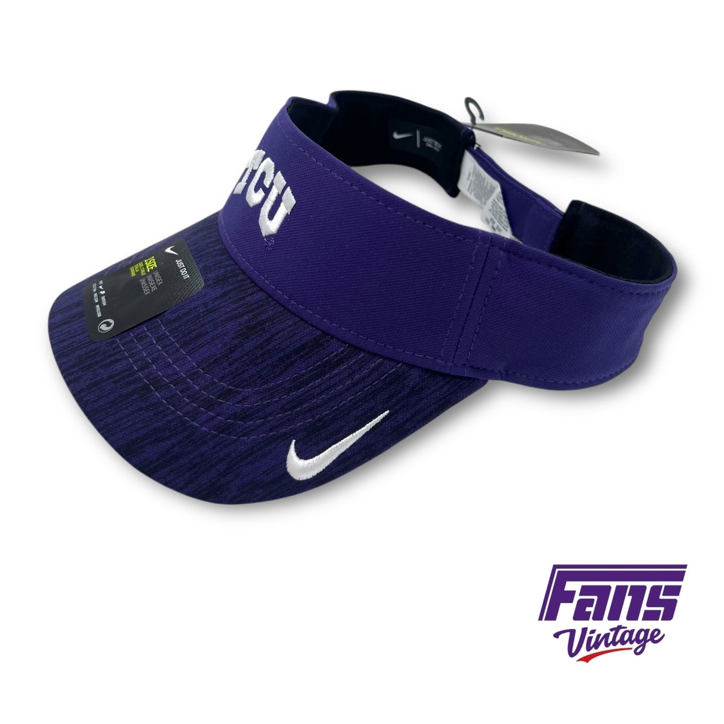 TCU Football Nike Team Issue Coach's Sideline Visor - New!