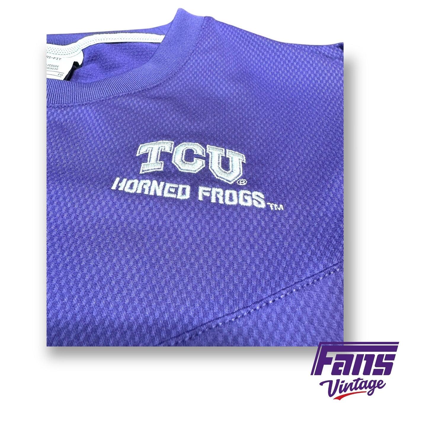 Nike TCU Horned Frogs Locker Room Issue Long Sleeve Shirt