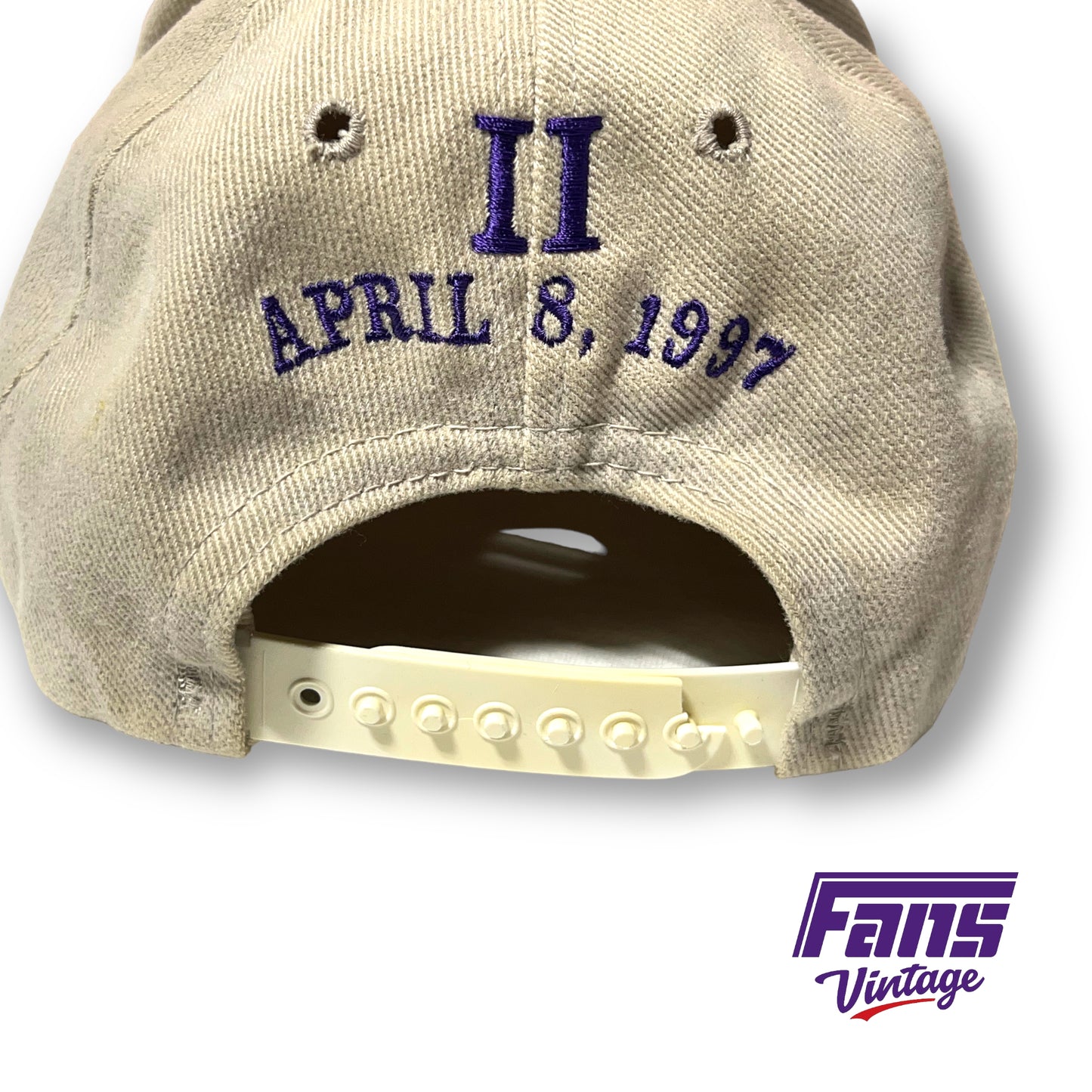 Vintage TCU Snapback Hat - 1997 Battle at the Ballpark TCU Baseball vs UT