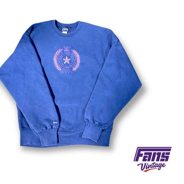 SICK Vintage TCU Crewneck - Thick and cozy reverse weave with unique navy color!