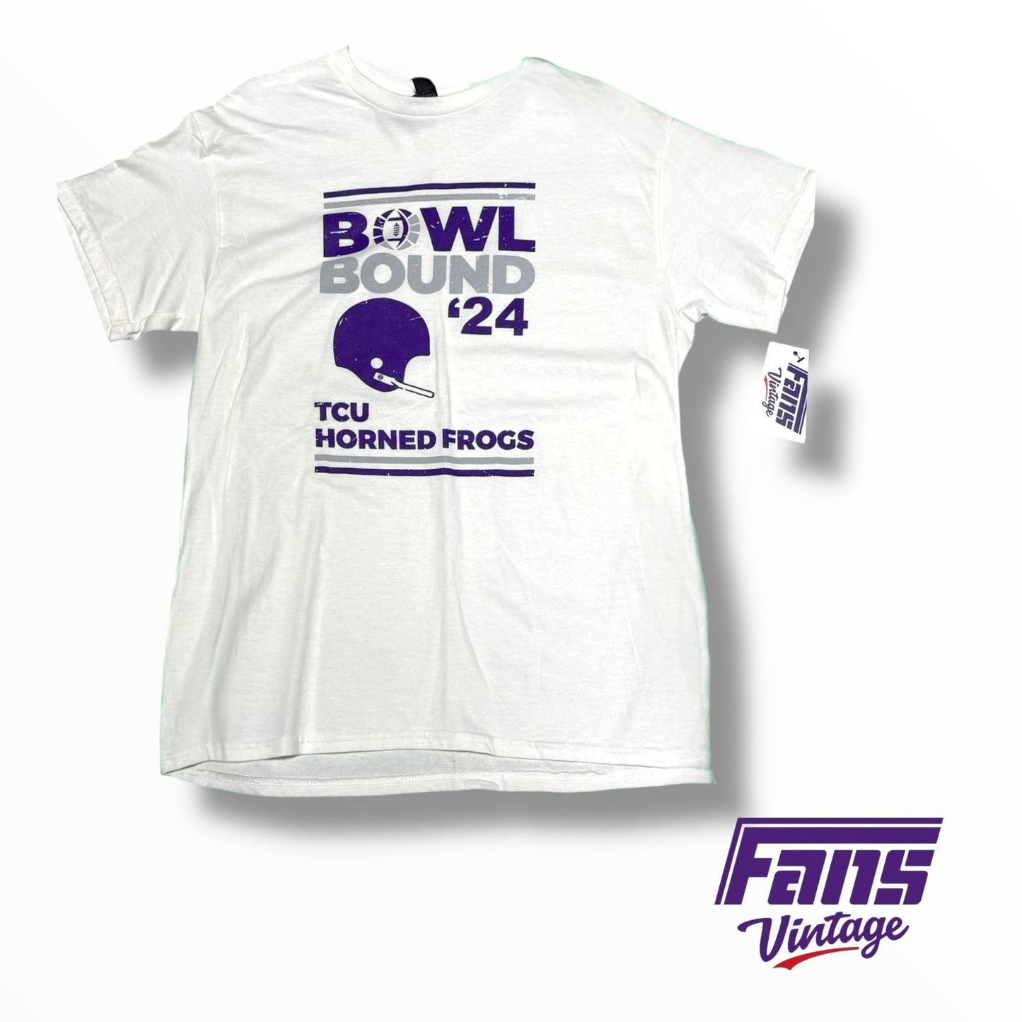 TCU team Issued 2024 Bowl Bound Football T-Shirt