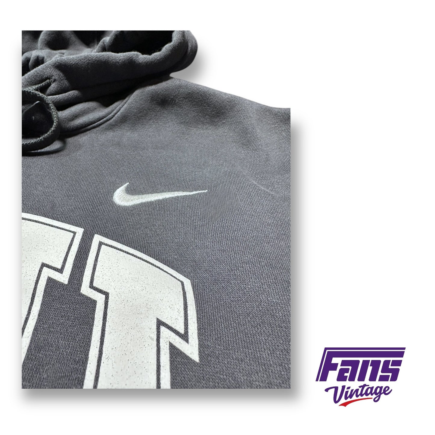 TCU Basketball Team Issued Custom  Nike Sportswear Travel & Lounge Hoodie