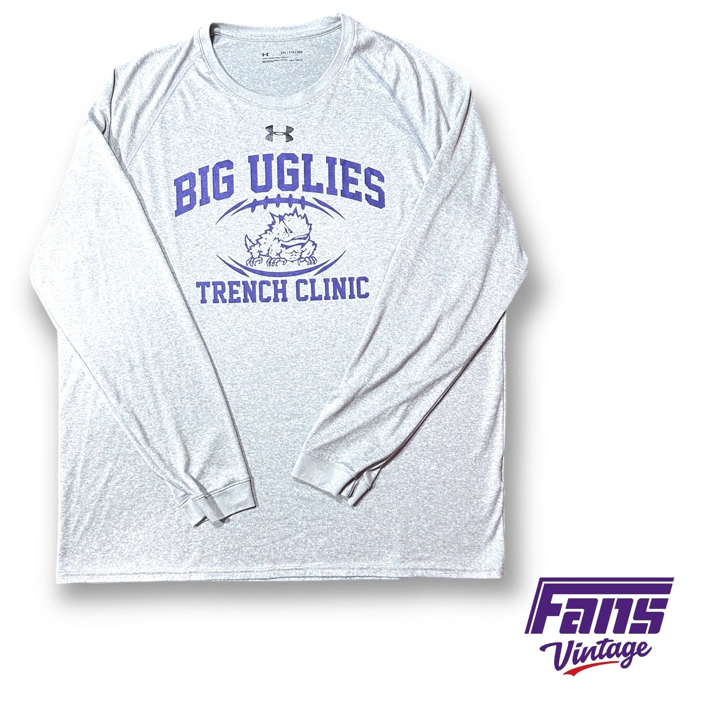 Vintage TCU Football "Big Uglies" Linemen Tribute Long Sleeve