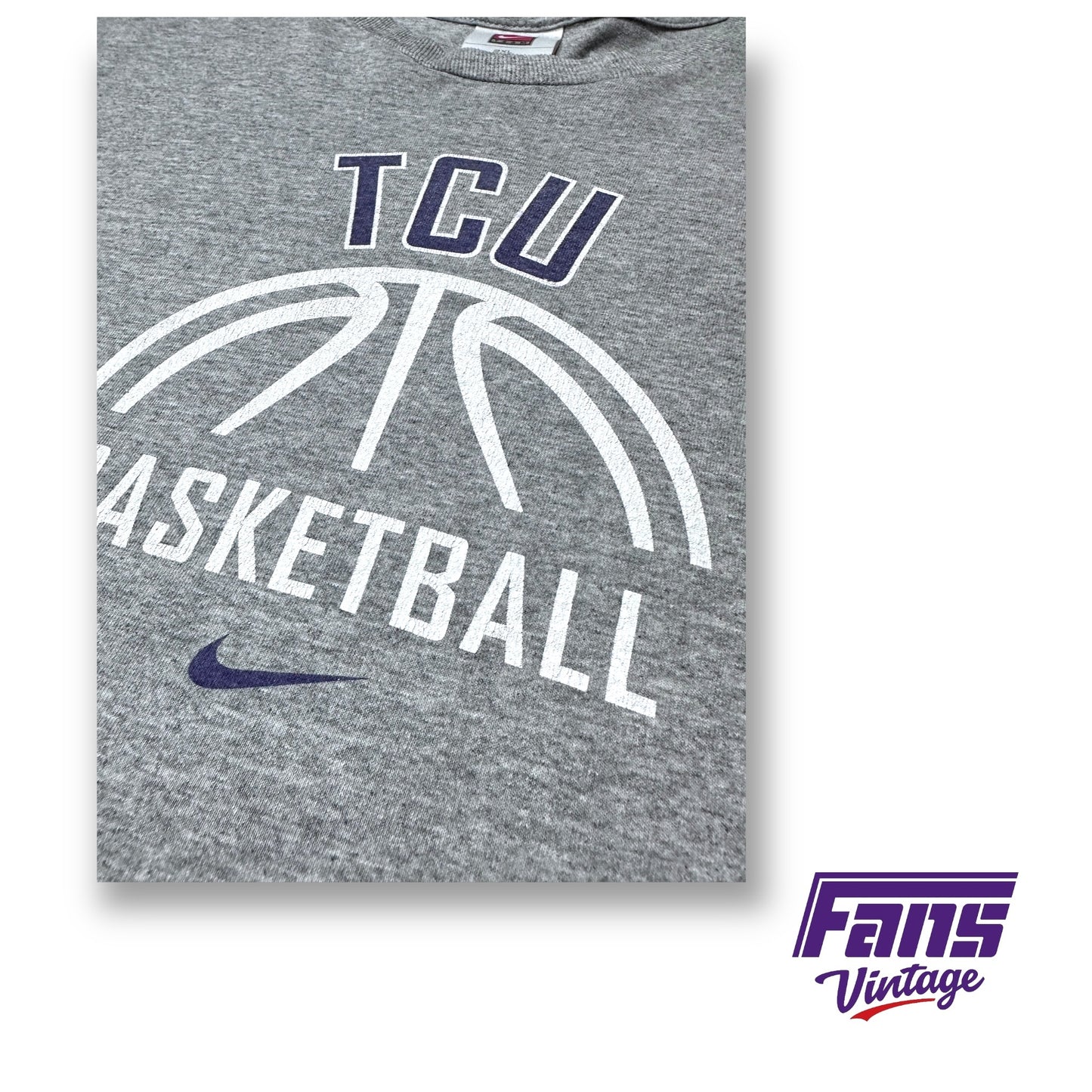 Nike TCU Basketball Vintage T-Shirt