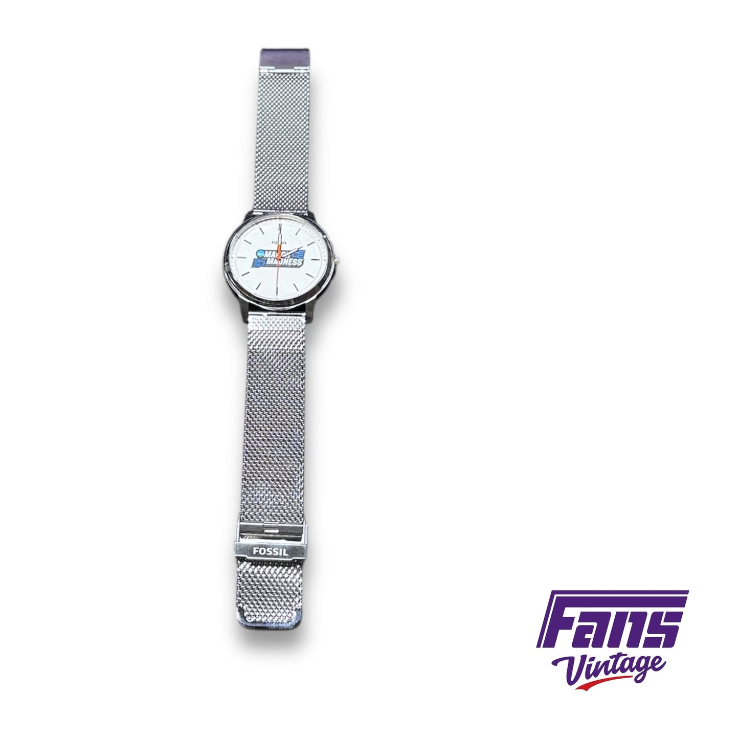 TCU Basketball Player Exclusive Tournament Gift - Rare 2023 March Madness Custom Fossil Watch New in Box