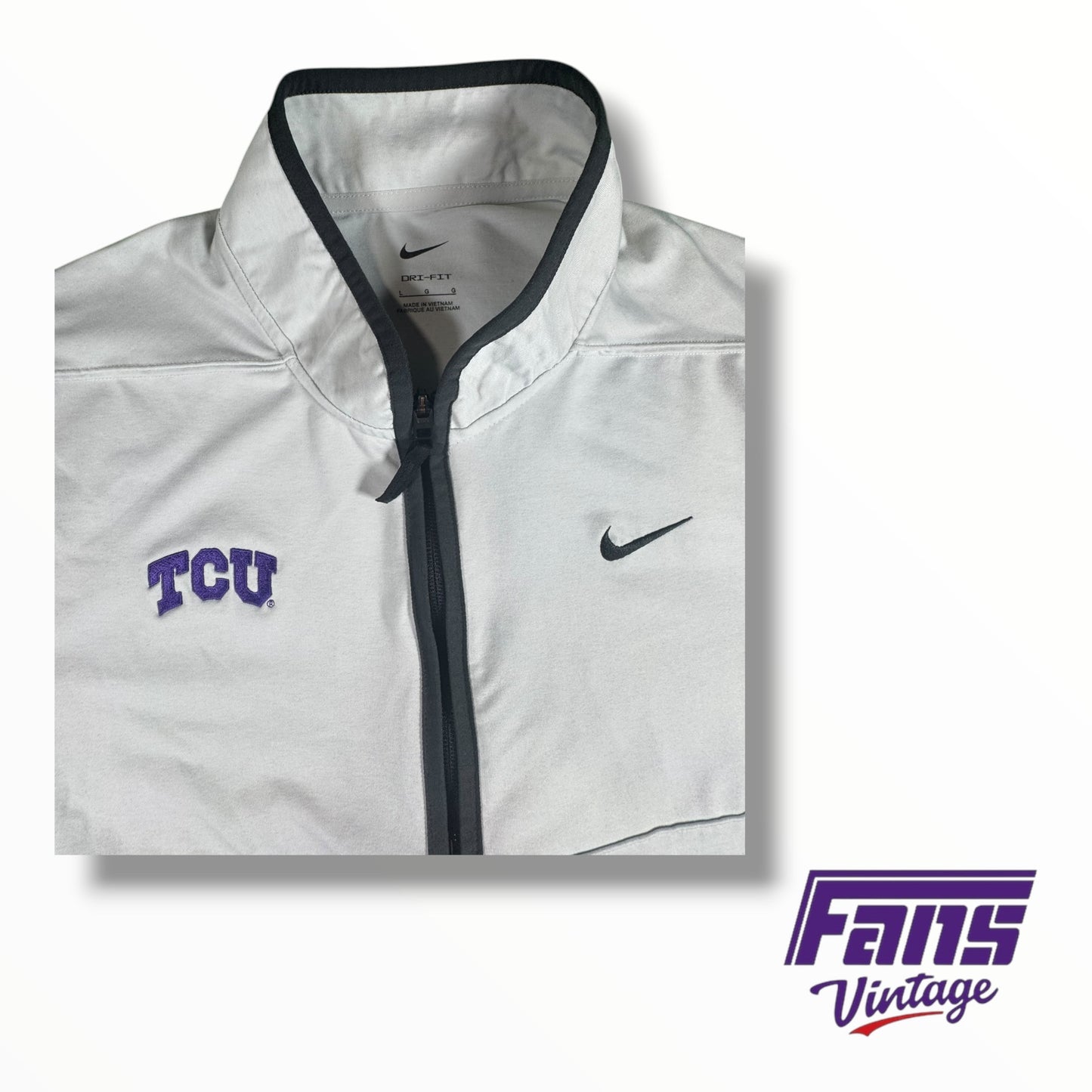 TCU Nike Team Issued 2023 CFP Quarter Zip