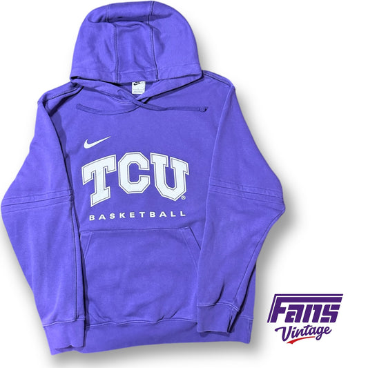 RARE! Team Issued TCU Basketball Nike Sportswear Hoodie