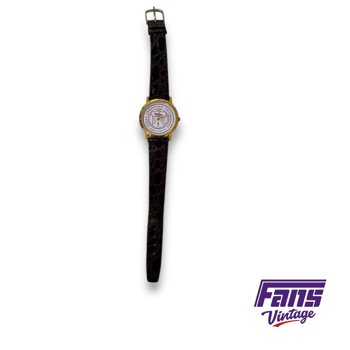 Vintage TCU School Seal Watch