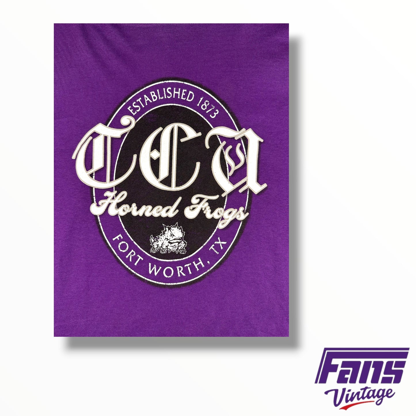 TCU Throwback Established in 1873 Shirt