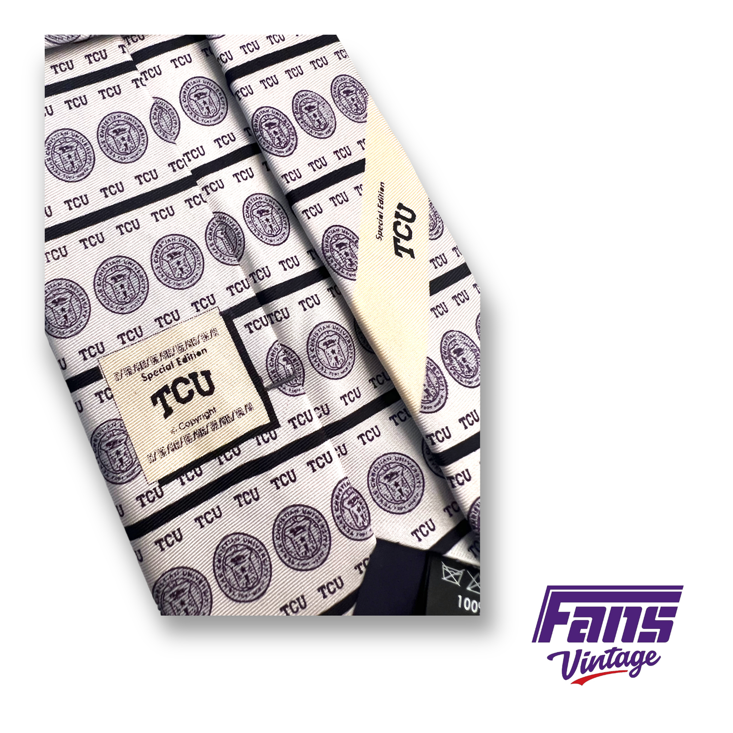 Vintage and Custom TCU Ties