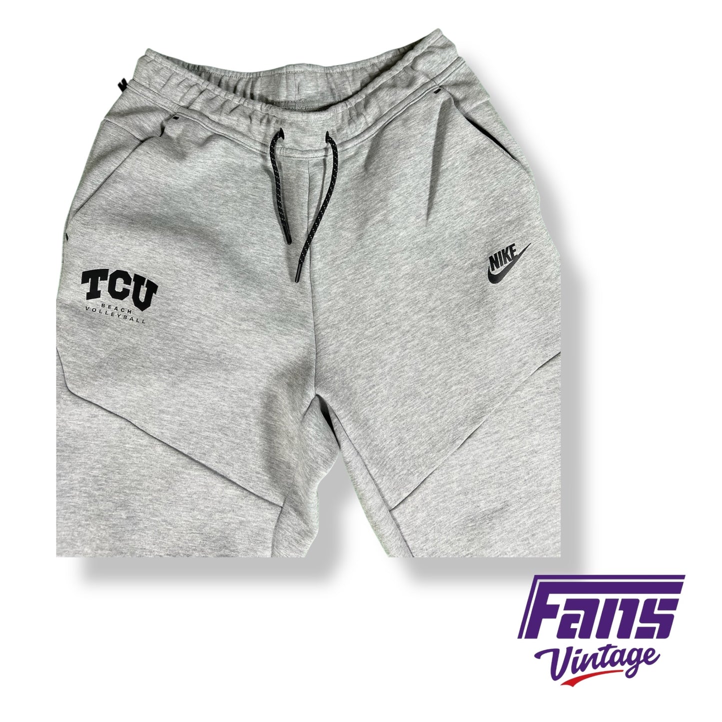 TCU Beach Volleyball Team Issued Nike Sportswear Tech jogger style sweatpants