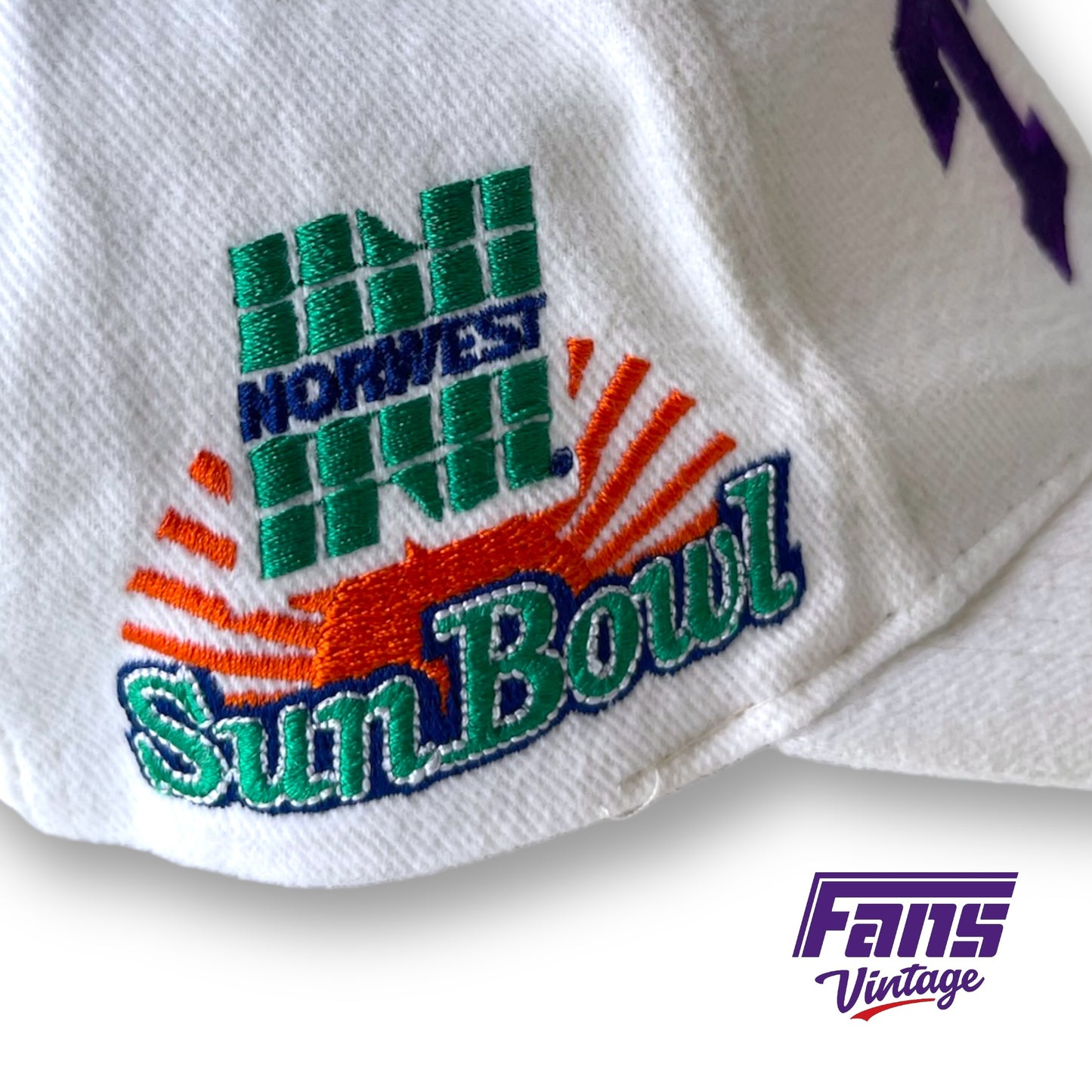 RARE - Vintage TCU Football 1998 Sun Bowl Hat - the game that changed everything!!