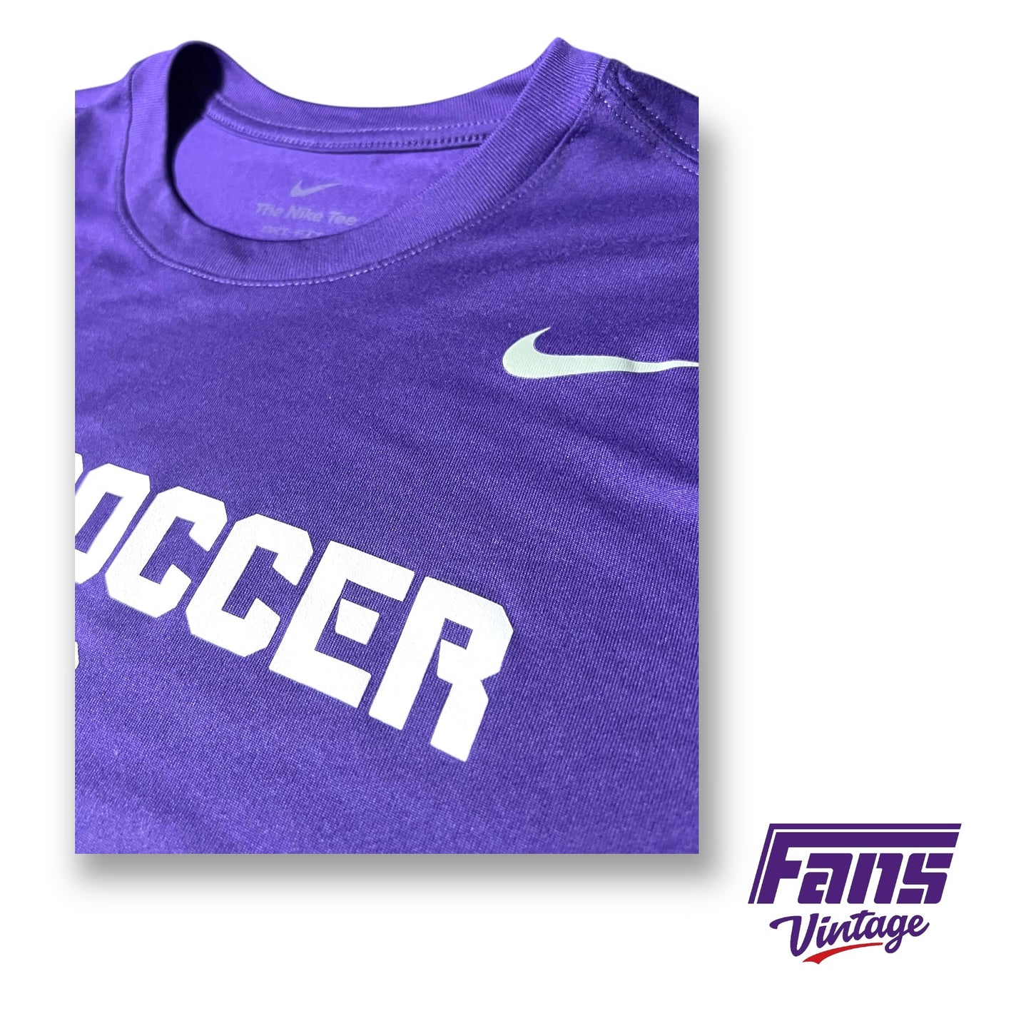 TCU Soccer Player Issue "Soccer vs. Everybody" Nike Tee