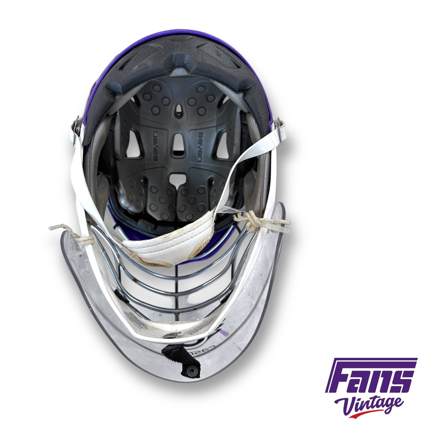 Vintage 2010s TCU Lacrosse Helmet