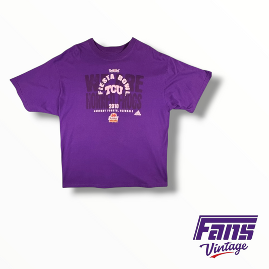 Rare TCU 2010 Fiesta Bowl Purple Tee