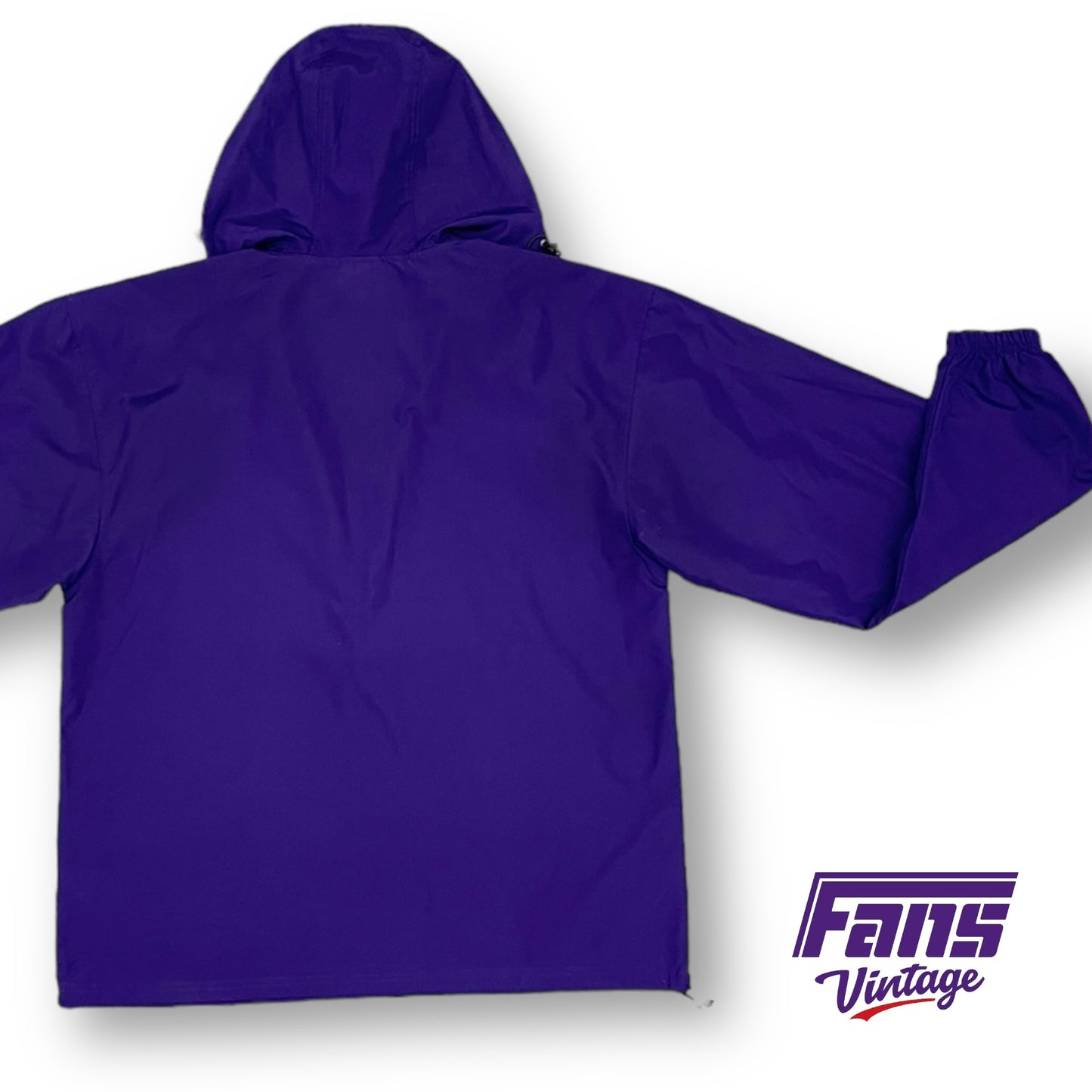 TCU Champion Brand Pullover Hooded Rain Jacket