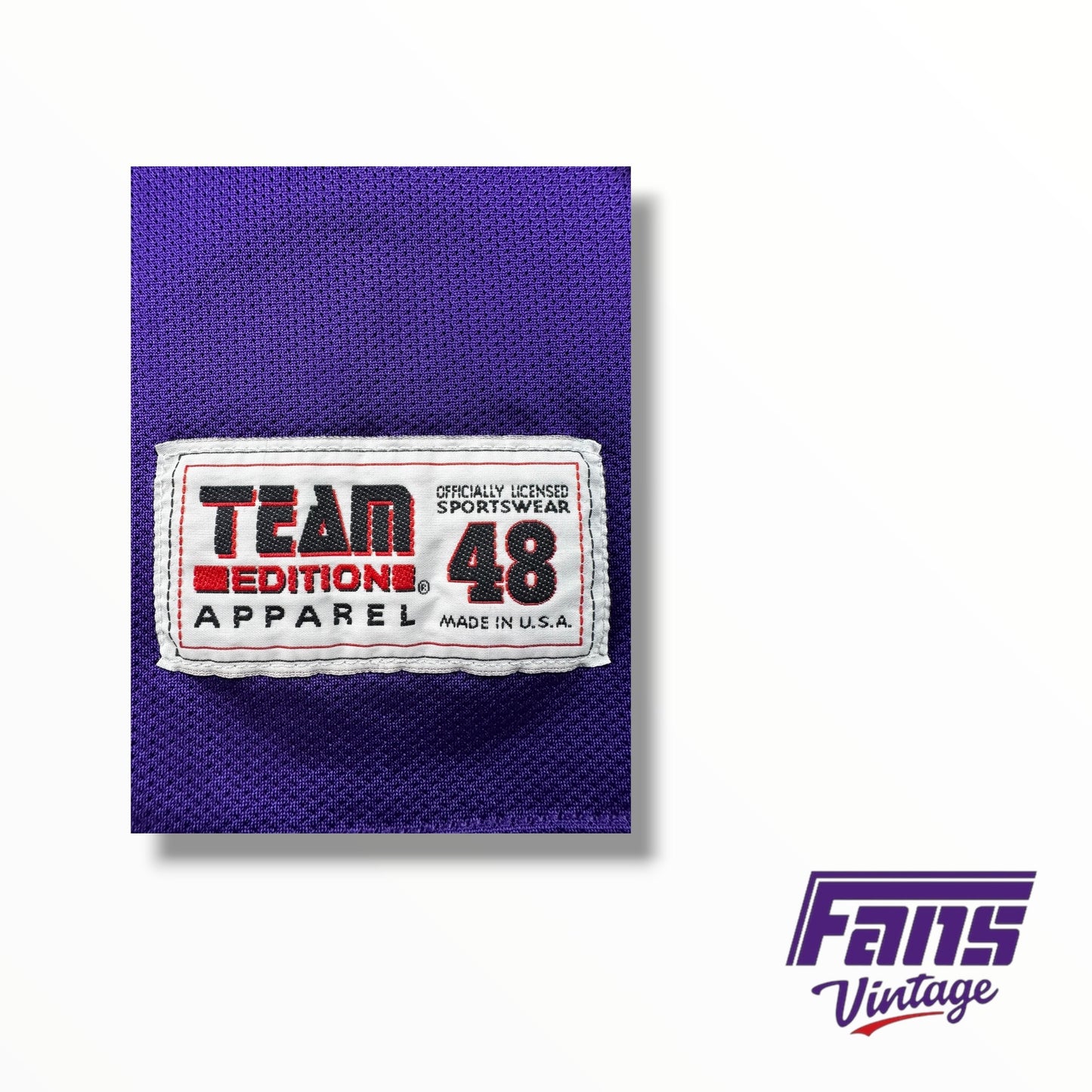 Vintage 90s TCU Fan Style Jersey