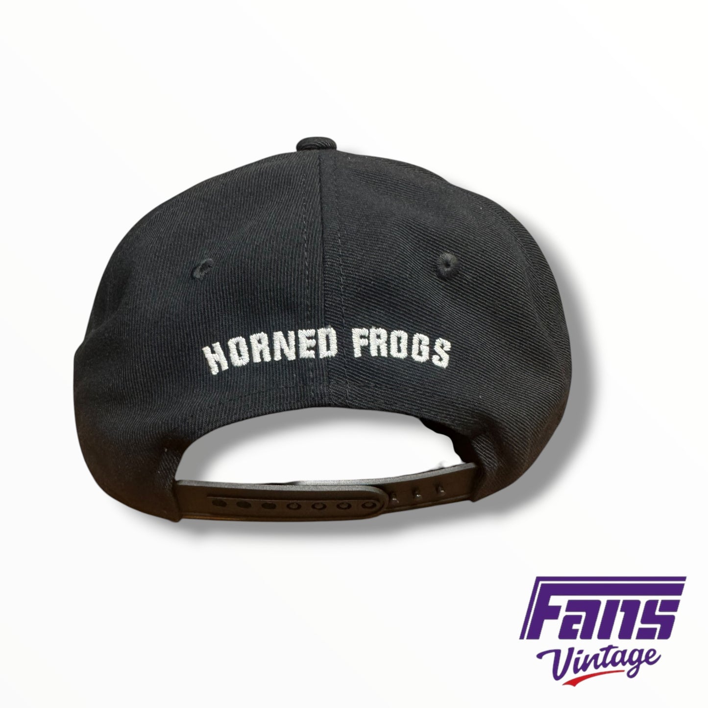 TCU Baseball Team-Issued Nike Black Frogball USA Snapback Hat