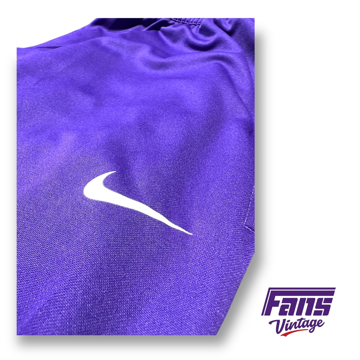 TCU Basketball Team Issue Nike Dri-Fit Lightweight Training and Travel Pants